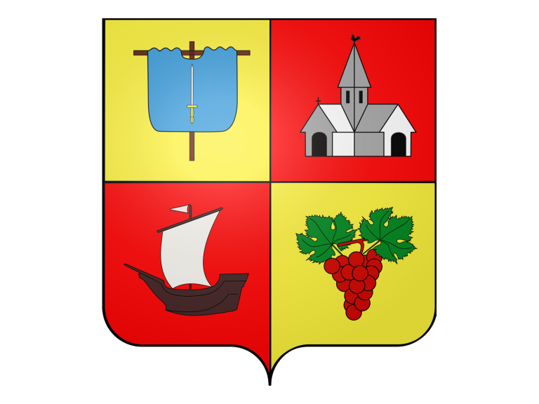 Wappen der Mammendorfer Partnergemeinde Brem-sur-Mer