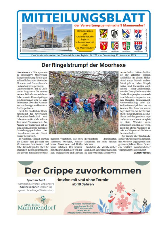 Mitteilungsblatt November 2025